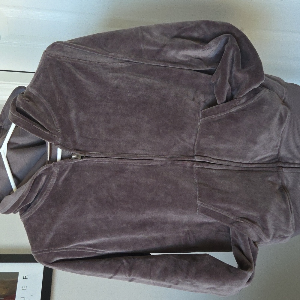 Pact Womens Cotton Velour Zip Hoodie